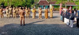 Tingkatkan Kedisiplinan dan Layanan Masyarakat, Pemerintah Kalurahan Ngipak Gelar Apel Pagi Rutin